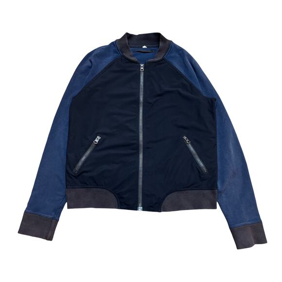 Lululemon Athletica Raglan Sleeve Colorblock Bomber Jacket Women's 10 - Picture 1 of 10